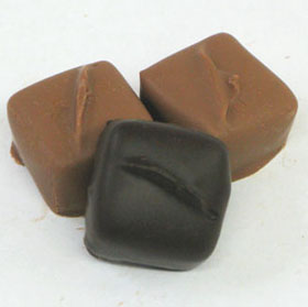 CHOCOLATE COVERED CARAMELS $22.95lb