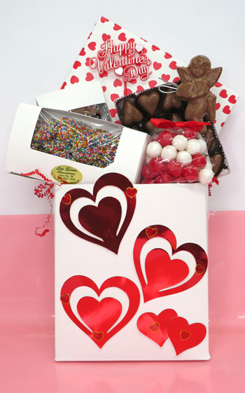 TALL VALENTINE GIFT BOX